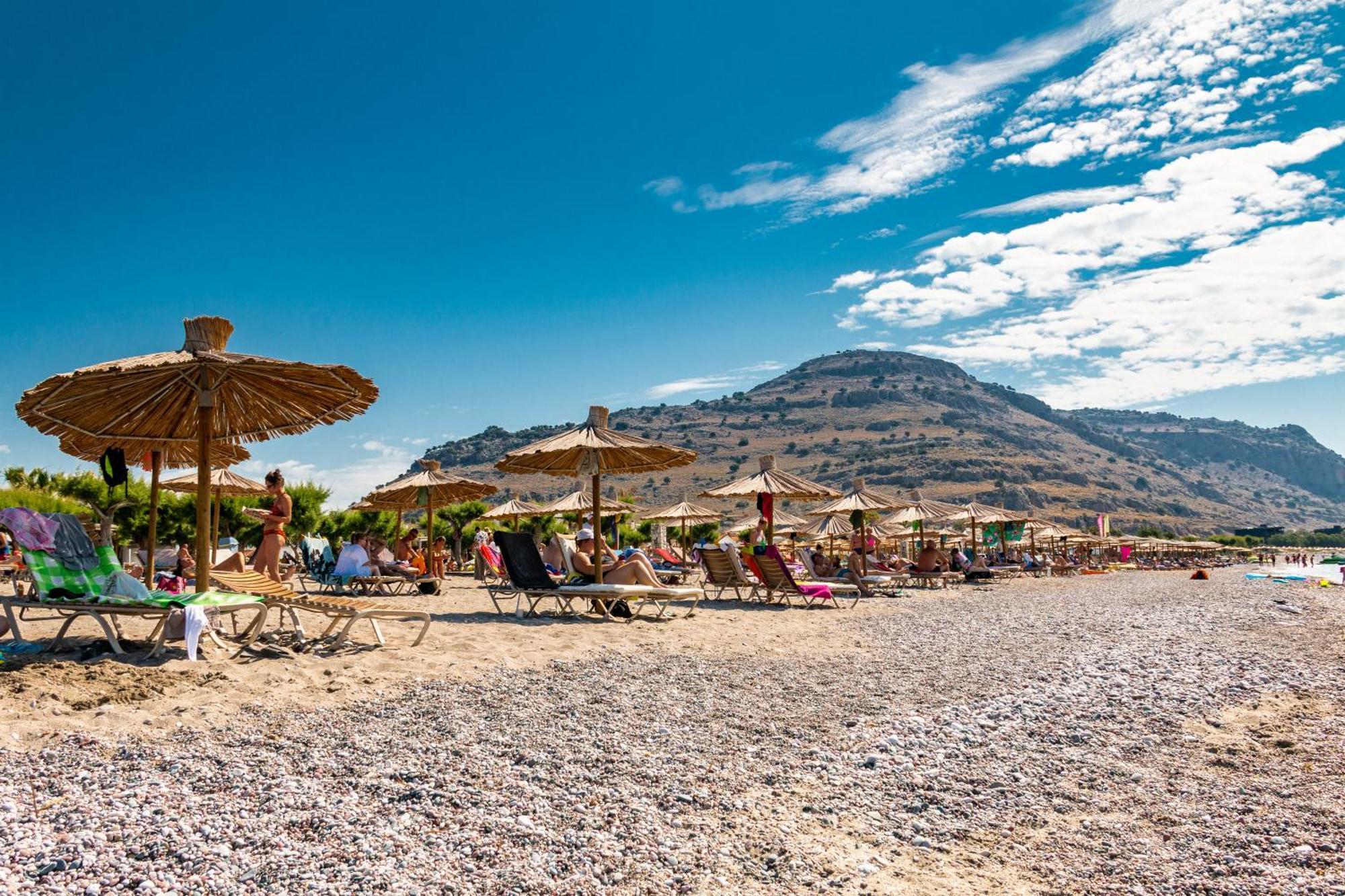 Sun Beach Lindos Lardos Exterior photo